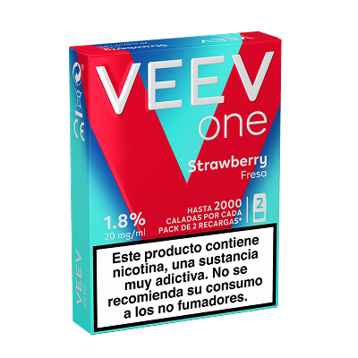 VEEV ONE Fresa 1.8% , Strawberry, large